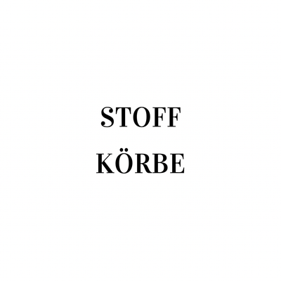 Stoff Körbe