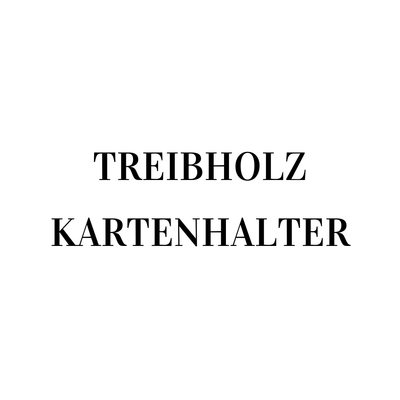Bodensee-Treibholz Kartenhalter