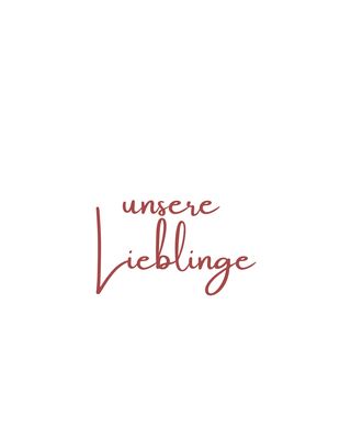Unsere Lieblinge