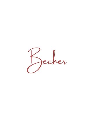 Becher
