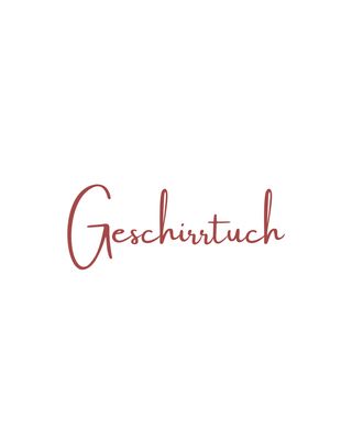 Geschirrtuch 