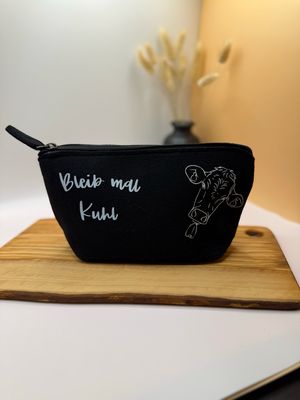 Kosmetiktasche - bleib mal Kuhl