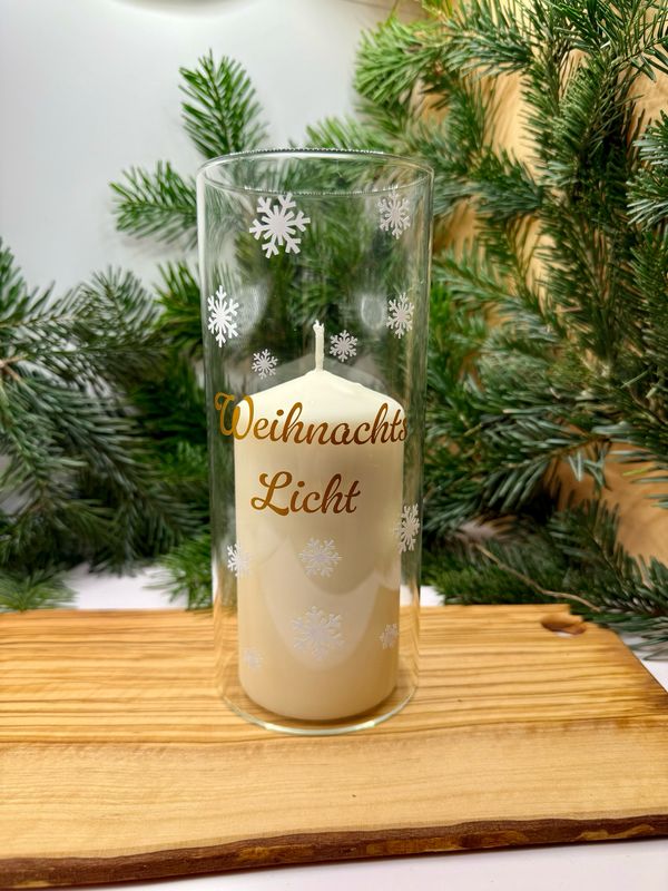 Licht Glas - Weihnachtslicht