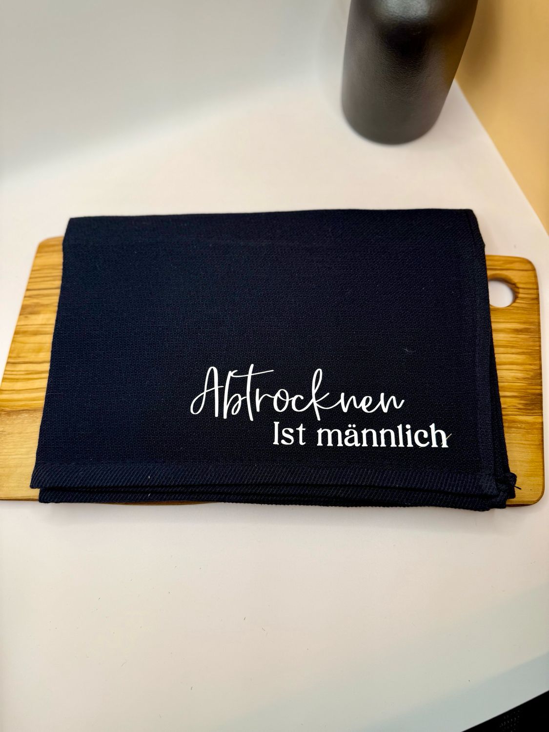 Geschirrtuch - Abtrocknen ist Männlich