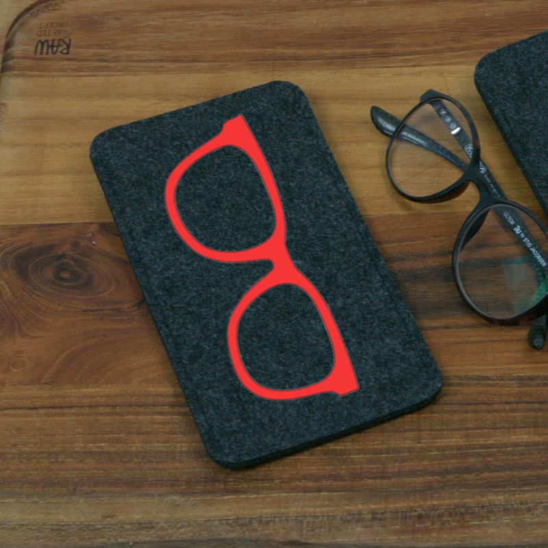 Brillenhülle - Motiv Brille