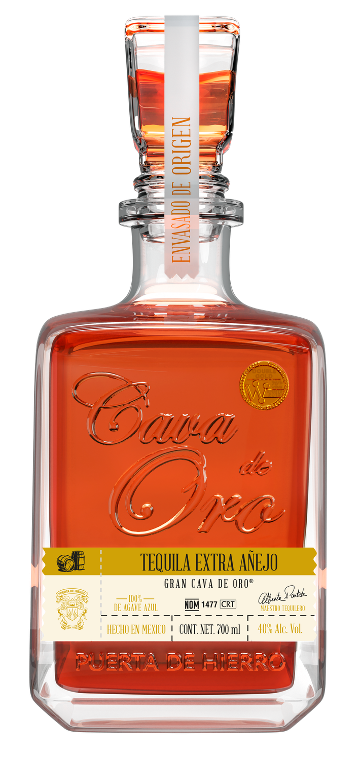 Tequila Cava de Oro Extra Añejo 100% Agave azul