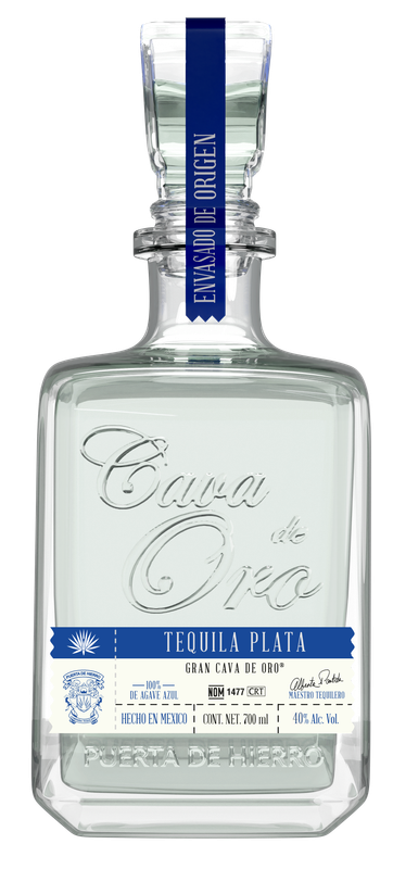 Tequila Cava de Oro Plata 100% Agave