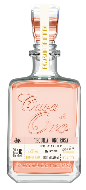 Tequila Cava de Oro Rosa 100% Agave Azul