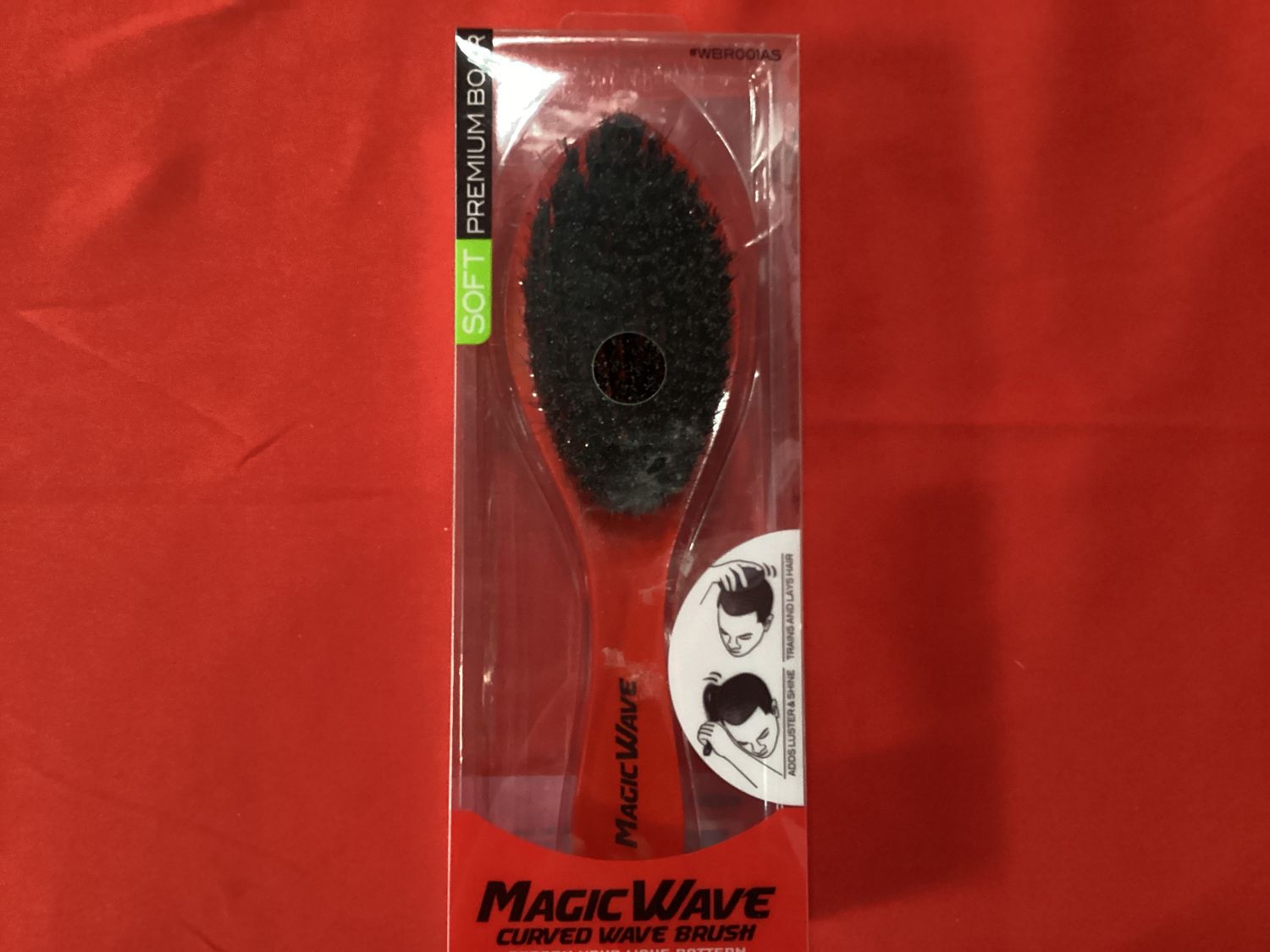 MAGIC SOFT BOAR CURVED WAVE BRUSH
