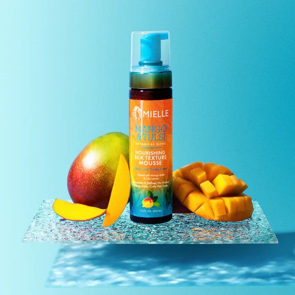 MIELLE MANGO &amp; TULSI SILK TEXTURE MOUSSE