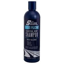 S-CURL FREE FLOW CHARCOAL MINT SHAMPOO 12oz