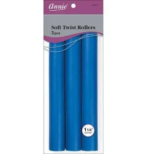 ANNIE SOFT TWIST ROLLERS 3PC
