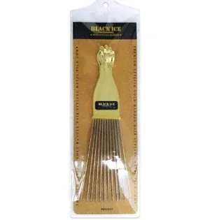 BLACK ICE METAL GOLD PICK BIC212T