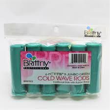 BRITTNY X-JUMBO GREEN COLD WAVE RODS
