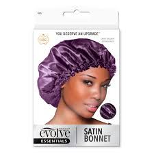 EVOLVE SATIN BONNET PURP