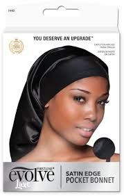 EVOLVE SATIN EDGE POCKET BONNET 1440