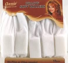 ANNIE PILLOW SOFT ROLLERS WHITE