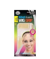 QFITT #5083 BEIGE VELVET WIG GRIP