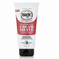 MAGIC RAZORLESS SHAVE XSTRENGTH 6OZ