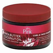 PINK SHEA BUTTER CURL &amp; TWIST PUDDING