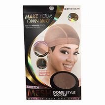 M&amp;M QFITT MESH DOME WIG CAP AUBURN #5113