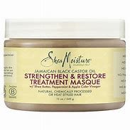 SHEA MOISTURE JAMAICAN BLACK CASTOR OIL STRENGTHEN &amp; RESTORE TREATMENT MASQUE 11.5oz.