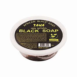 TAHA 100% BLACK SOAP NATURAL