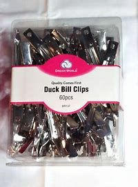DW DUCK BILL CLIPS 60CT