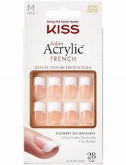 KISS ACRYLIC FRENCH TIP SQUARE KSA09