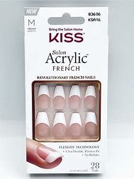 KISS ACRYLIC FRENCH TIP NAIL