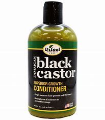 DIFEEL BLACK CASTOR OIL CONDITIONER 12oz