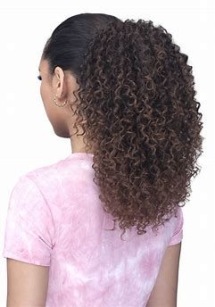LAUDE PONY TAIL JERRY CURL 14&quot;