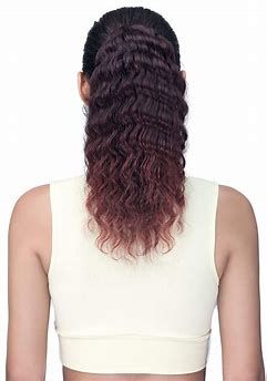 LAUDE PONY TAIL NATURAL DEEP 14&quot;