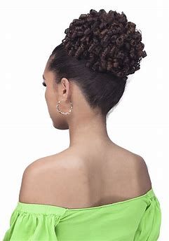 LAUDE PONY TAIL ROD CURL PUFF