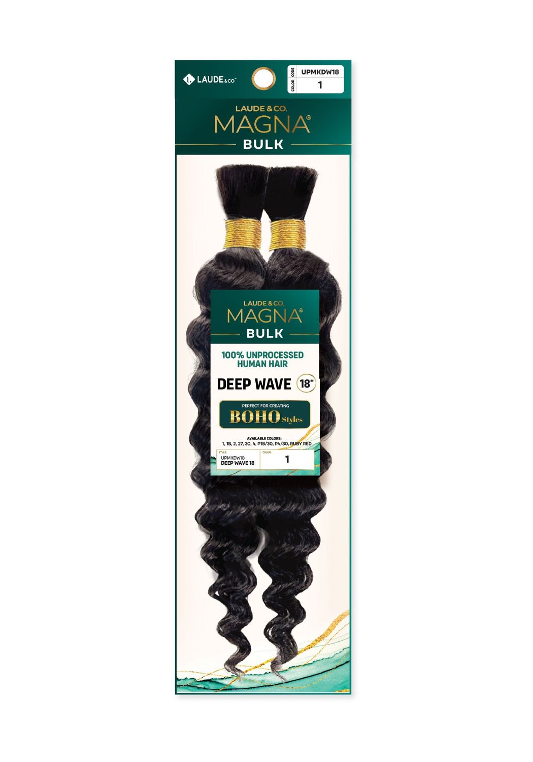 MAGNA 100%  DEEP WAVE BULK 18&quot;