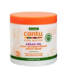 CANTU ARGAN OIL LEAVE IN CONDITIONING REPAIR CREAM 16oz