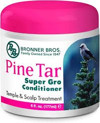 BRONNER BROS. PINE TAR SUPER GRO CONDITIONER 6oz.
