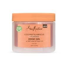 SHEA MOISTURE COCONUT &amp; HIBISCUS + FLAXSEED EDGE GEL