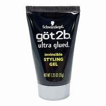 GOT2B ULTRA GLUED STYLING GEL BLK 1.25oz
