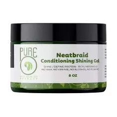 PURE NEATBRAID CONDITIONING SHINING GEL 8oz