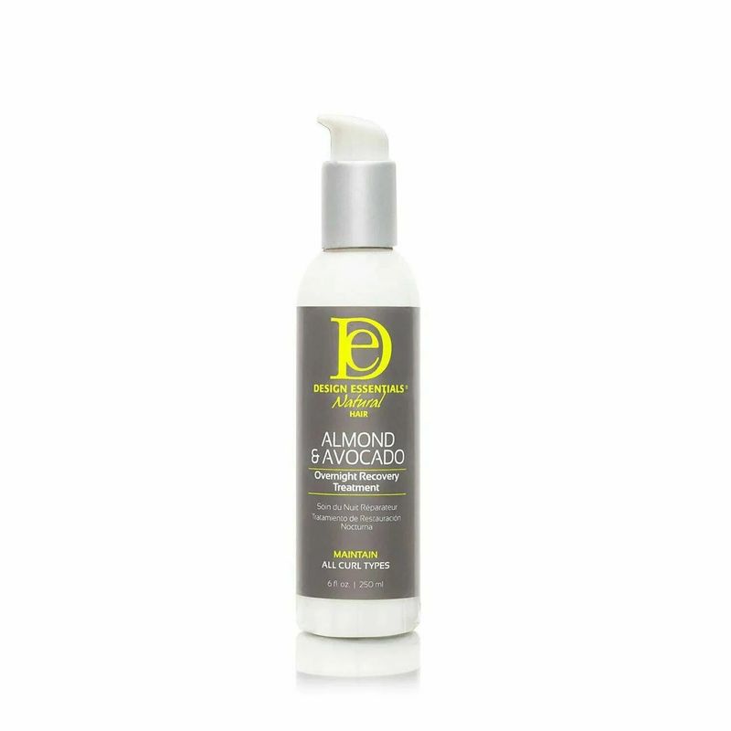 DESIGN ESSENTIALS ALMOND &amp; AVOCADO OVERNIGHT RECOVERY TREATMENT 6oz.