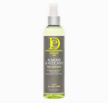 DESIGN ESSENTIALS ALMOND &amp; AVOCADO DAILY CURL REVITALIZER 8oz.