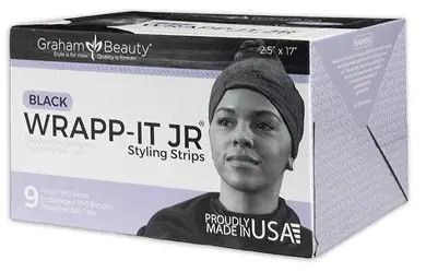 WRAPP-IT [BLACK] JR STYL STRIPS SINGLES
