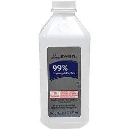SWAN ALCOHOL 99% 16OZ [CLEAR]