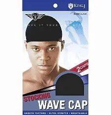 KING J WAVE CAP BLACK 061