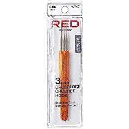 RED CROCHET 3 HOOK 0.75