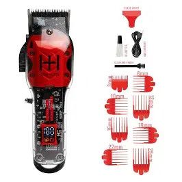 HOT &amp; HOTTER PRO RECHARGEABLE CLIPPERS BLACK VENOM