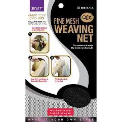 QFIT FINE MESH WEAVING NET BLK 558