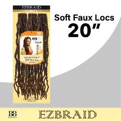 EZ CROCHET SOFT FAUX LOCS 3X 20"
