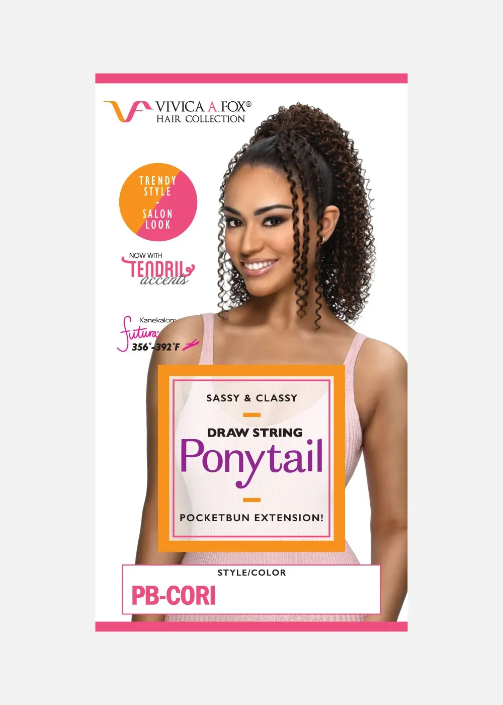 VIVICA FOX CORI PONYTAIL CORK SCREW CURL 14" 